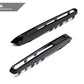 AutoTecknic Replacement Glazing Black Fender Gills - E70 X5M