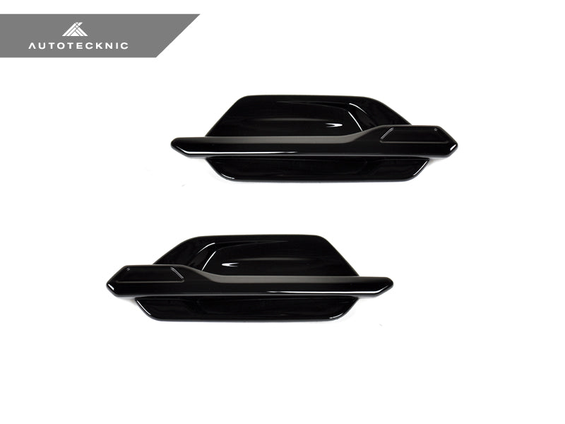 AutoTecknic Replacement Glazing Black Fender Trim - F87 M2 | M2 Competition - Graveyard Performance