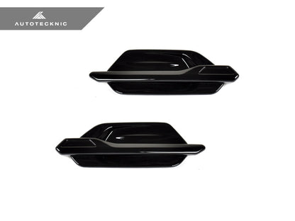 AutoTecknic Replacement Glazing Black Fender Trim - F87 M2 | M2 Competition - Graveyard Performance