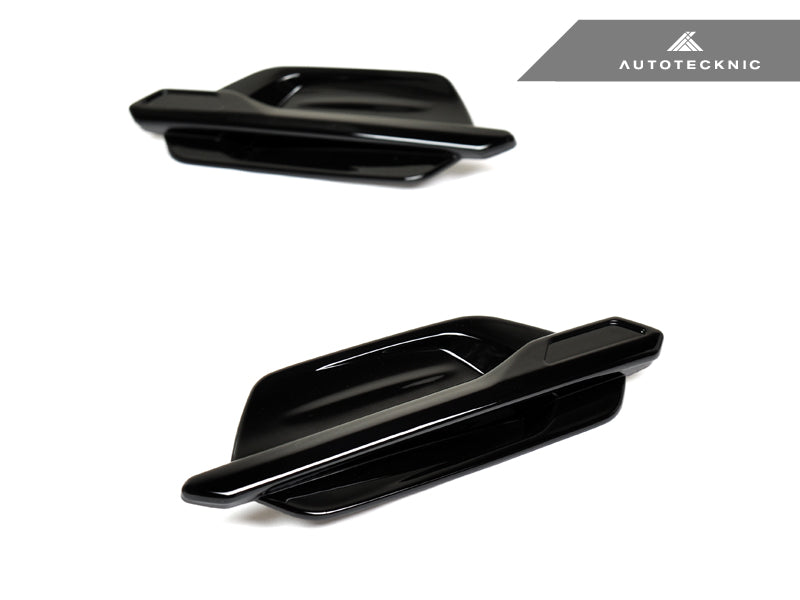 AutoTecknic Replacement Glazing Black Fender Trim - F87 M2 | M2 Competition - Graveyard Performance