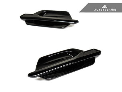 AutoTecknic Replacement Glazing Black Fender Trim - F87 M2 | M2 Competition - Graveyard Performance