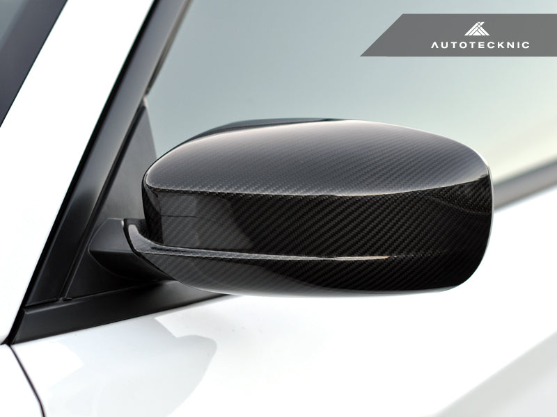 AutoTecknic Replacement Dry Carbon Mirror Covers - Dodge Charger 2011-2019 - Graveyard Performance
