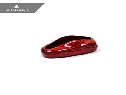 AutoTecknic Red Carbon Remote Key Case - Tesla Model S - Graveyard Performance