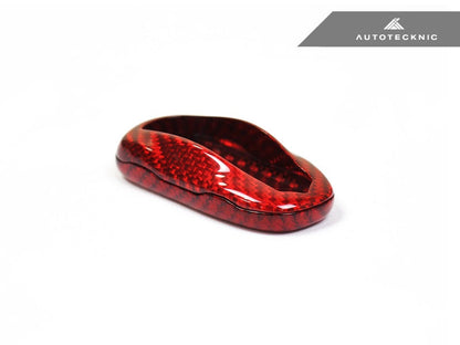 AutoTecknic Red Carbon Remote Key Case - Tesla Model S - Graveyard Performance