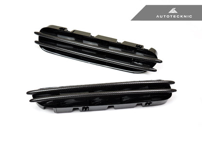 AutoTecknic Replacement Carbon Fiber Fender Gills - E60 M5 - Graveyard Performance