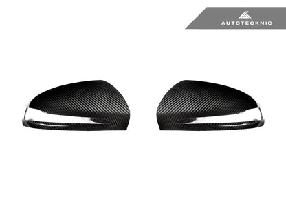 AutoTecknic Replacement Version II Dry Carbon Mirror Covers - Mercedes-Benz W253 | X253 GLC-Class - Graveyard Performance