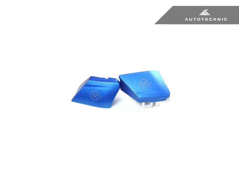 AutoTecknic Satin Royal Blue M1/ M2 Button Set - F10 M5 LCI - Graveyard Performance