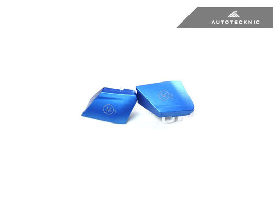 AutoTecknic Satin Royal Blue M1/ M2 Button Set - F80 M3 | F82/ F83 M4 - Graveyard Performance
