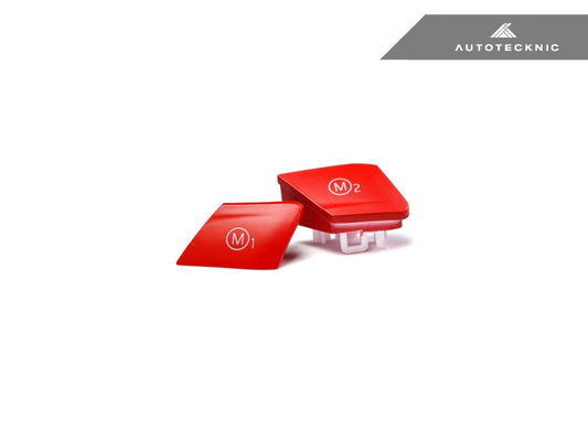 AutoTecknic Satin Red M1/ M2 Button Set - F06/ F12/ F13 M6 - Graveyard Performance
