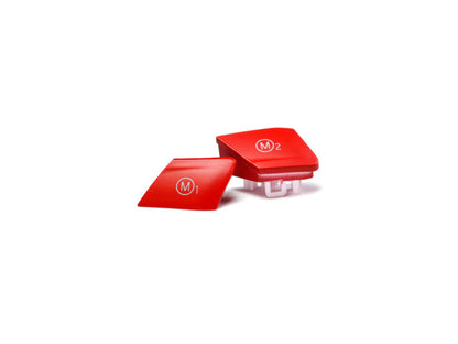 AutoTecknic Satin Red M1/ M2 Button Set - F80 M3 | F82/ F83 M4 - Graveyard Performance