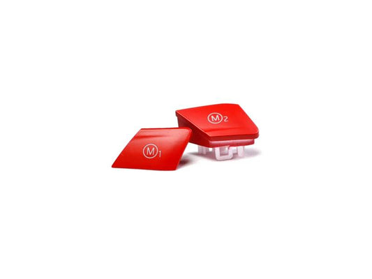 AutoTecknic Satin Red M1/ M2 Button Set - F85 X5M | F86 X6M - Graveyard Performance