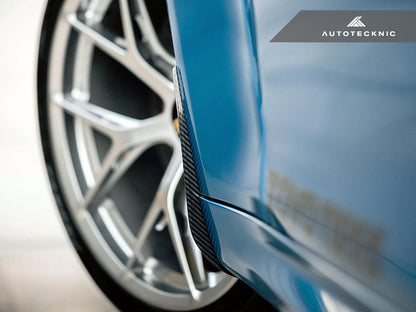 AutoTecknic Carbon Fiber Front Splash Guards - F87 M2 | M2 Competition - Graveyard Performance