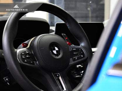 AutoTecknic Dry Carbon Battle Version Shift Paddles - G80 M3 | G82 M4 - Graveyard Performance