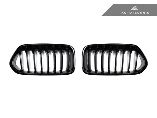 AutoTecknic Glazing Black Front Grille Set - F39 X2