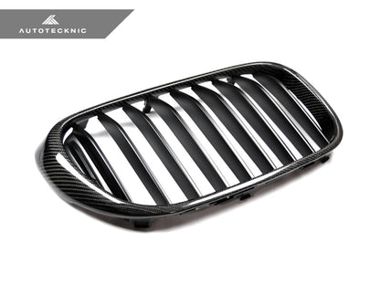 AutoTecknic Carbon Fiber Front Grille Set - G11/ G12 7-Series Pre-LCI (16-19) - Graveyard Performance