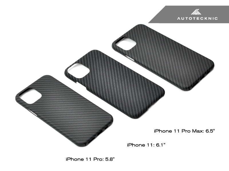 AutoTecknic Super Thin Aramid Case - iPhone 11 Series - Graveyard Performance