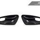 AutoTecknic Dry Carbon Interior Door Handle Trims - E92 3-Series & M3 | E93 3-Series & M3
