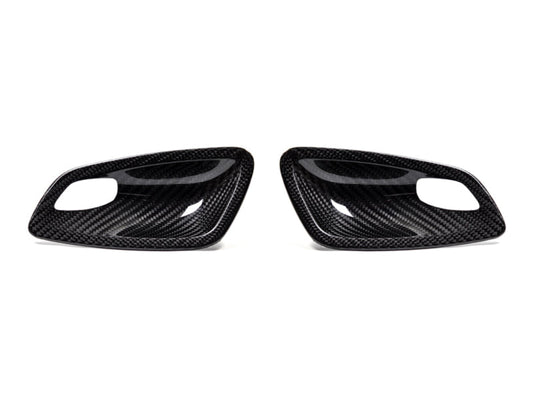 AutoTecknic Dry Carbon Interior Door Handle Trim Set - E82 1M | 1-Series