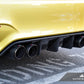 AutoTecknic Dry Carbon Extended-Fin Competition Rear Diffuser - F80 M3 | F82/ F83 M4