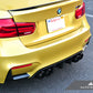 AutoTecknic Dry Carbon Extended-Fin Competition Rear Diffuser - F80 M3 | F82/ F83 M4