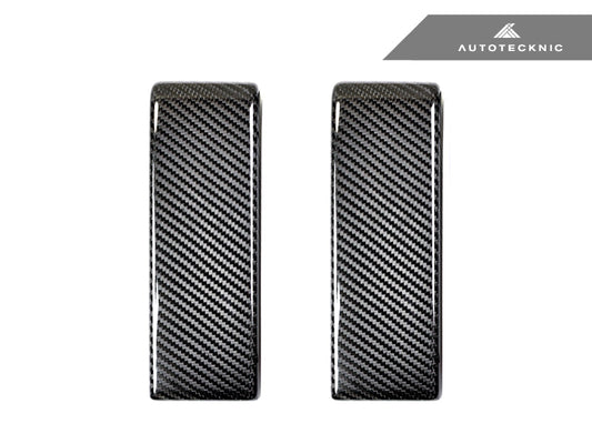 AutoTecknic Carbon Fiber Front Bumper Bull Bar Cover - Mercedes-Benz W464 G-Class 2019-Up