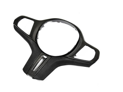 AutoTecknic Carbon Alcantara Steering Wheel Trim - F40 1-Series