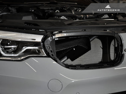 AutoTecknic Dry Carbon Fiber Intake Air Scoop Set - F90 M5