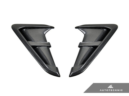 AutoTecknic Dry Carbon Fiber Fender Trim Set - F97 X3M | F98 X4M | G01 X3 | G02 X4 - Graveyard Performance