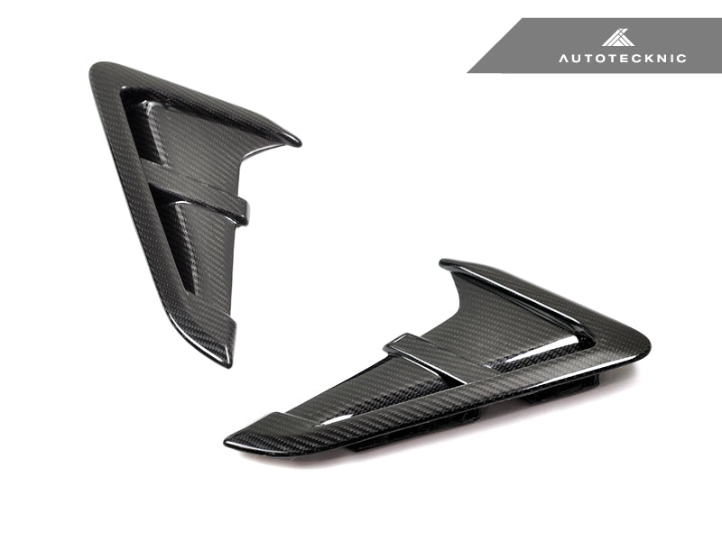 AutoTecknic Replacement Dry Carbon Fiber Fender Trims - F97 X3M | F98 X4M | G01 X3 | G02 X4