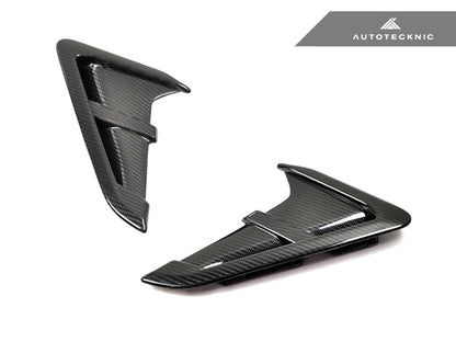 AutoTecknic Dry Carbon Fiber Fender Trim Set - F97 X3M | F98 X4M | G01 X3 | G02 X4 - Graveyard Performance