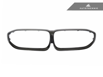 AutoTecknic Replacement Dry Carbon Grille Surround - G20 3-Series Pre-LCI - Graveyard Performance
