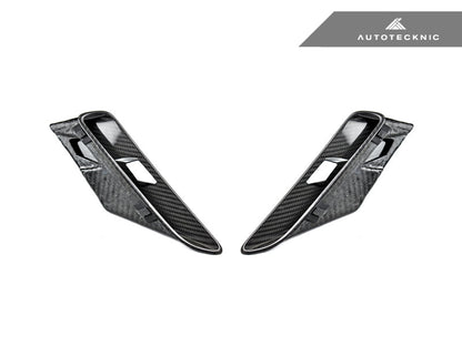 AutoTecknic Dry Carbon Fiber Fender Pocket Set - F90 M5 | M5 Competition - Graveyard Performance