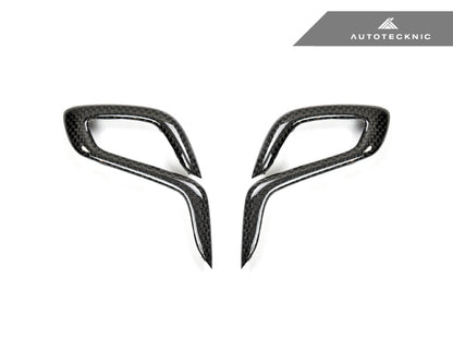 AutoTecknic Carbon Fiber Gear Selector Side Covers - F90 M5 - Graveyard Performance