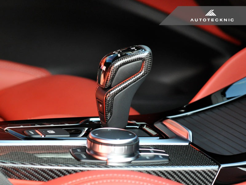 AutoTecknic Carbon Fiber Gear Selector Side Covers - F97 X3M | F98 X4M - Graveyard Performance