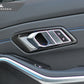 AutoTecknic Dry Carbon Interior Door Handle Trim Set - G20 3-Series