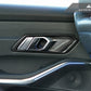 AutoTecknic Dry Carbon Interior Door Handle Trim Set - G20 3-Series