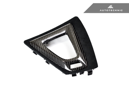 AutoTecknic Carbon Alcantara Shift Console Trim - F87 M2 Competition | M2 CS - Graveyard Performance
