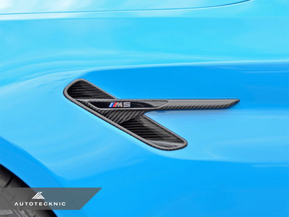 AutoTecknic Dry Carbon Fiber Fender Pocket Set - F90 M5 | M5 Competition - Graveyard Performance