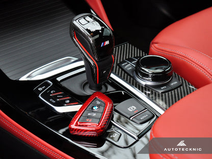 AutoTecknic Dry Carbon Remote Key Case - F85 X5M | F86 X6M | F15 X5 | F16 X6 - Graveyard Performance