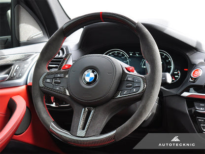 AutoTecknic Replacement Carbon Steering Wheel - G01 X3 | G02 X4 - Graveyard Performance