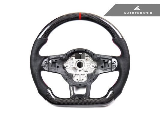 AutoTecknic Carbon Fiber Steering Wheel - VW Golf 7 GTI | Golf R