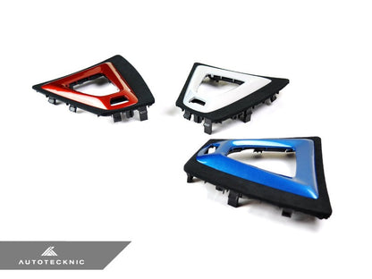 AutoTecknic Painted Alcantara Shift Console Trim - F87 M2 Competition | M2 CS - Graveyard Performance