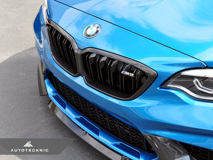 AutoTecknic Replacement Dry Carbon Grille Surround - F87 M2 Competition - Graveyard Performance