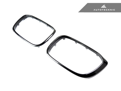 AutoTecknic Replacement Dry Carbon Grille Surround Set - F97 X3M | F98 X4M - Graveyard Performance