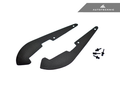 AutoTecknic Carbon Fiber Front Splash Guards - F90 M5 - Graveyard Performance