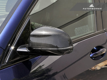 AutoTecknic Replacement Dry Carbon Mirror Covers - G05 X5 | G06 X6 | G07 X7 - Graveyard Performance
