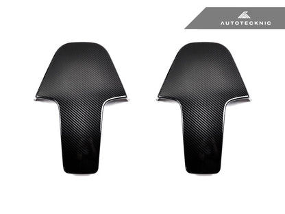 AutoTecknic Dry Carbon Seat Back Cover Set - G80 M3 | G82 M4 - Graveyard Performance
