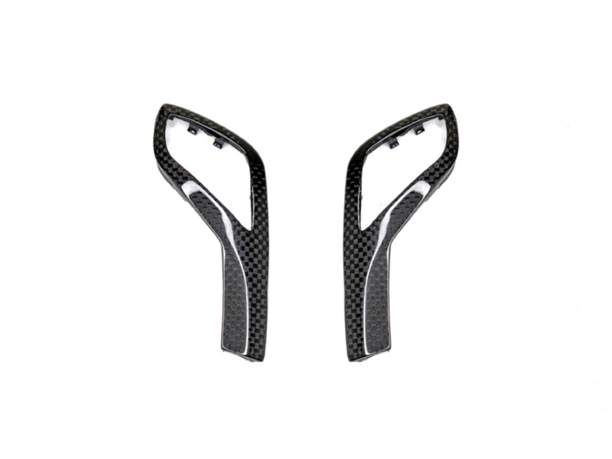 AutoTecknic Carbon Fiber Gear Selector Side Trims - G20 3-Series