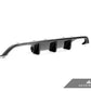 AutoTecknic Dry Carbon Extended-Fin Competition Rear Diffuser - F80 M3 | F82/ F83 M4