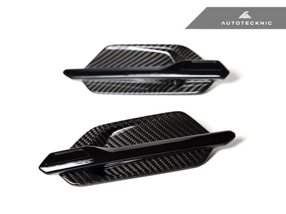 AutoTecknic Replacement Dry Carbon Fiber Fender Trim - F87 M2 | M2 Competition - Graveyard Performance